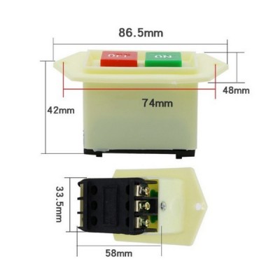 Trifazis jungiklis LC3-10 - 5A/380V - trifazis -