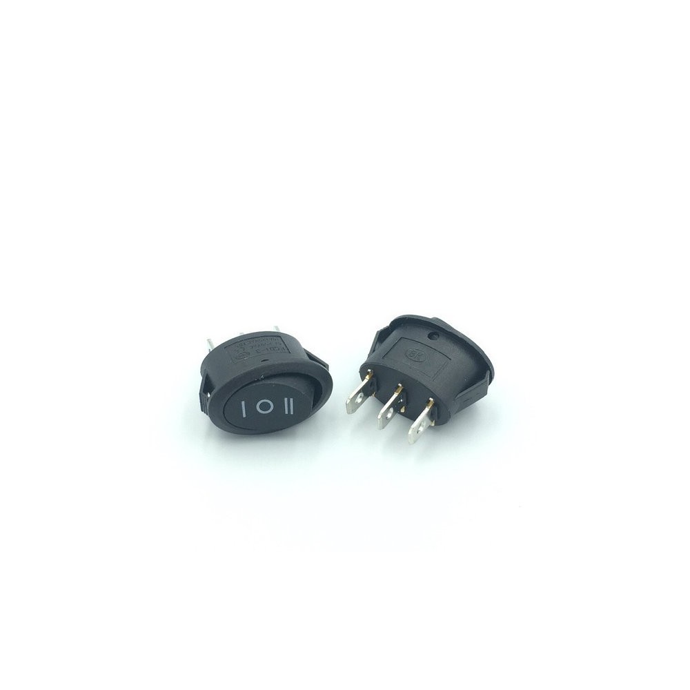Klavišinis jungiklis - SMRS103 - 6A/250V - ovalus - Į-OFF-Į -