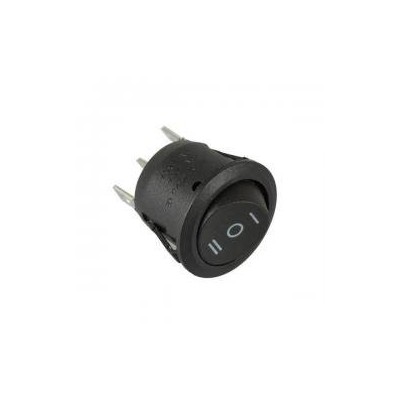 Klavišinis jungiklis - SMRS103 - 6A/250V - ovalus - Į-OFF-Į -