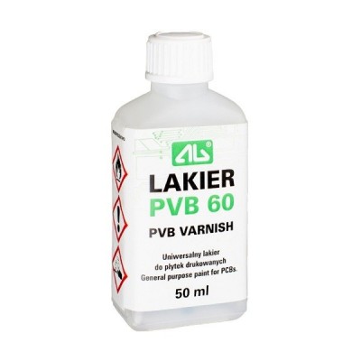 PVB 60 lakas - 50 ml - Spausdintinių plokščių lakas - AG