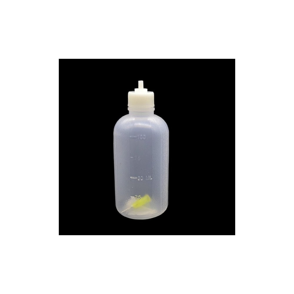 ESD buteliukas 100ml - su adata - skysčiams dozuoti-Pagrindinis
