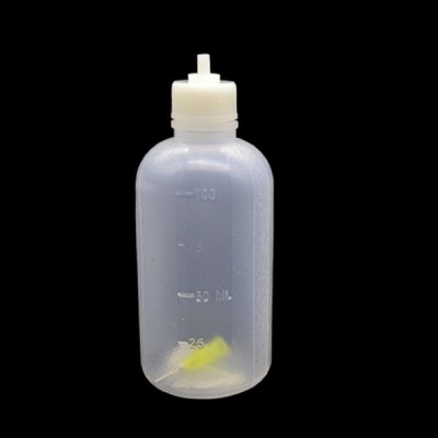 ESD buteliukas 100ml - su adata - skysčiams dozuoti-Pagrindinis