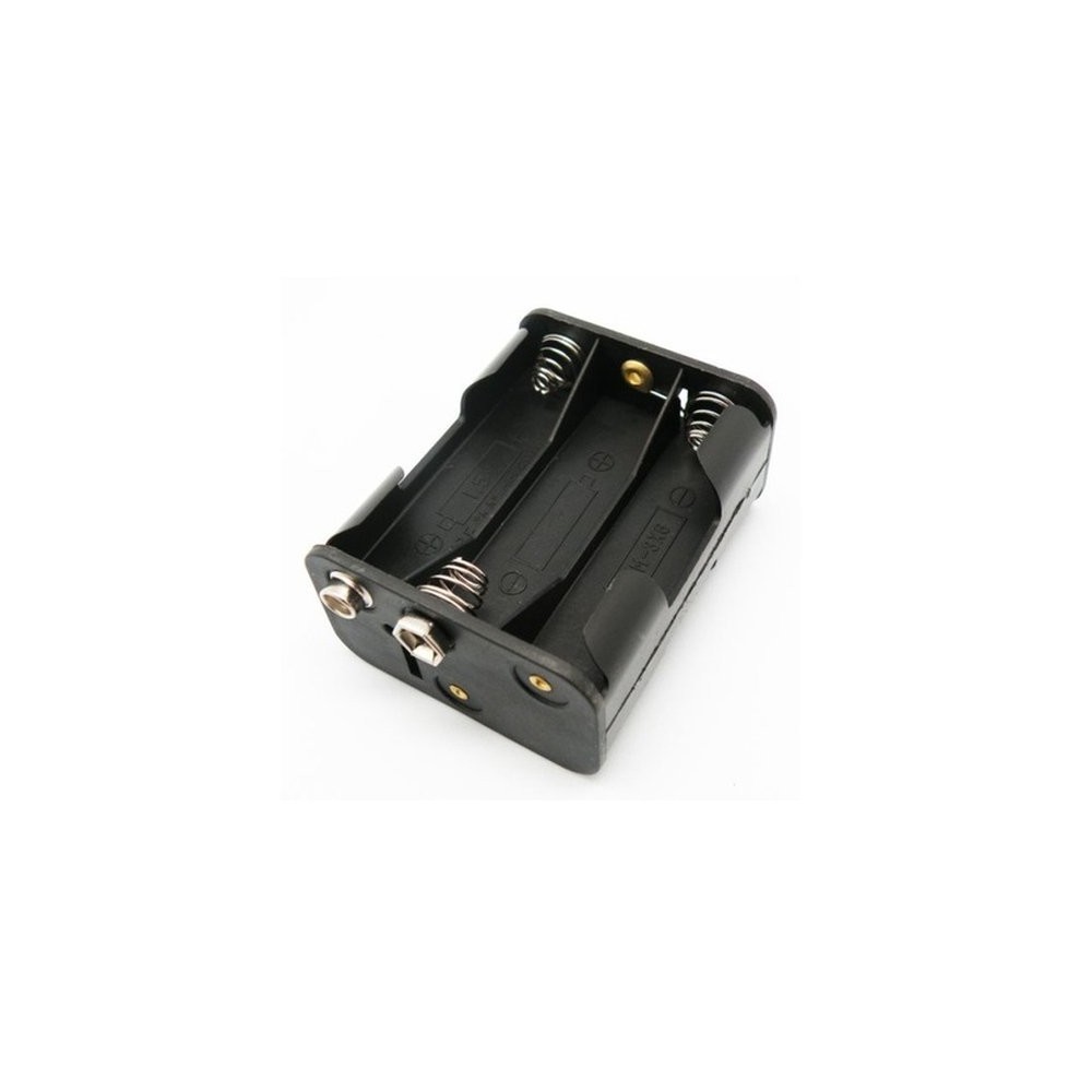 Baterijų dėklas - 6xAA - su 6F22 jungtimi - R9 - 9V -