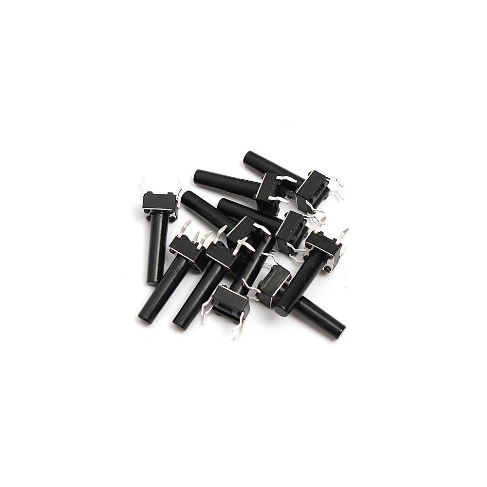 TACT mikrojungiklis 6x6x13 mm - mikro jungiklis - 10 vnt-Mikro