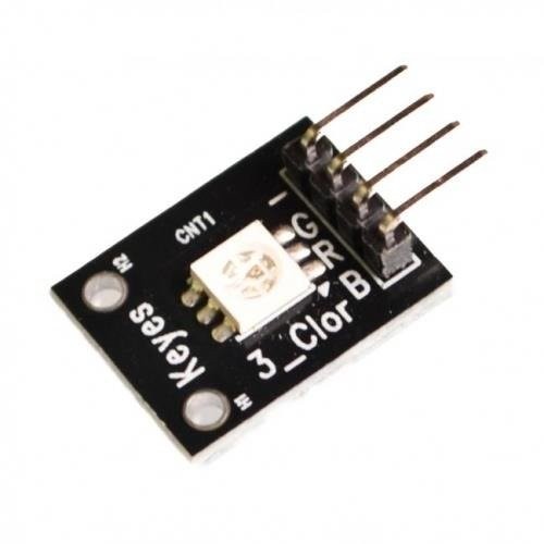 LED modulis - RGB SMD 5050 - 3.3V - goldpin - Arduino-