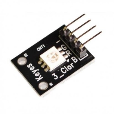 LED modulis - RGB SMD 5050 - 3.3V - goldpin - Arduino-