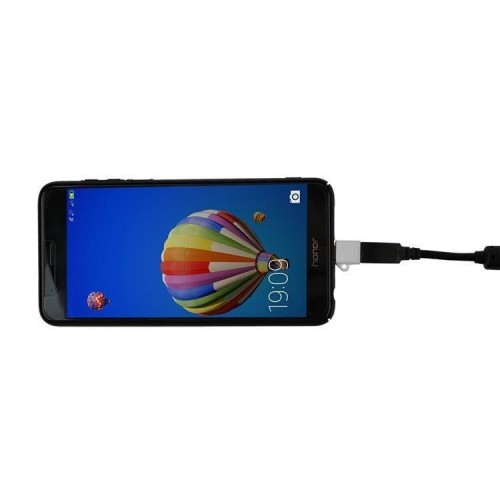 OTG adapteris micro USB - c s - USB 3.0 - su raktų pakabuko