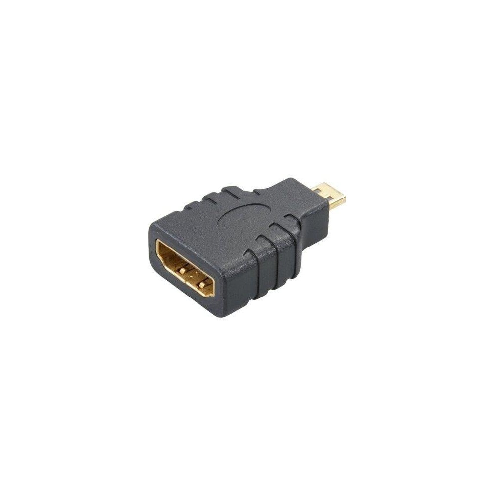 Adapteris HDMI į "Micro" HDMI - gOLD kištukai - FULL