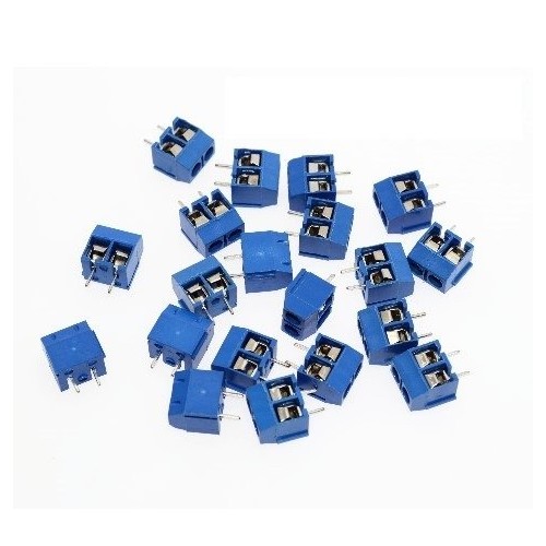 ARK 2PIN jungtis - rastrinis 5 mm - litavimui, spausdinimui -