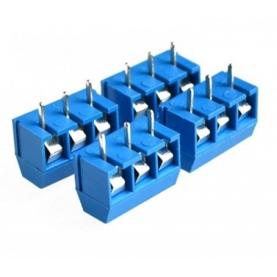 ARK 3PIN jungtis - rastrinis 5 mm - litavimui, spausdinimui -