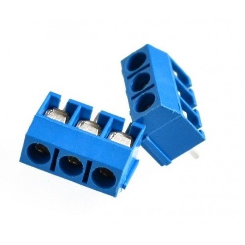 ARK 3PIN jungtis - rastrinis 5 mm - litavimui, spausdinimui -
