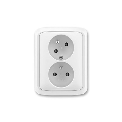 Dvigubas lizdas ABB Tango 5513A-C02357 B-Namo elektros