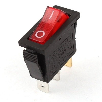 Klavišinis jungiklis KCD3-101N - ON-OFF - 16A -