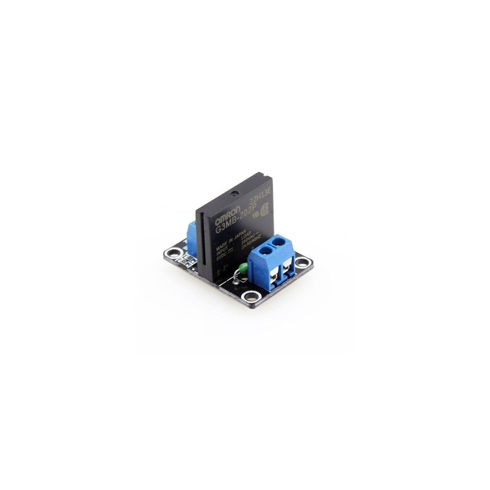 SSR puslaidininkinės relės modulis 1-kanalas - 2A/250VAC - 5 V
