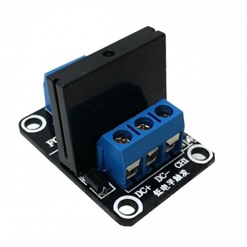 SSR puslaidininkinės relės modulis 1-kanalas - 2A/250VAC - 5 V