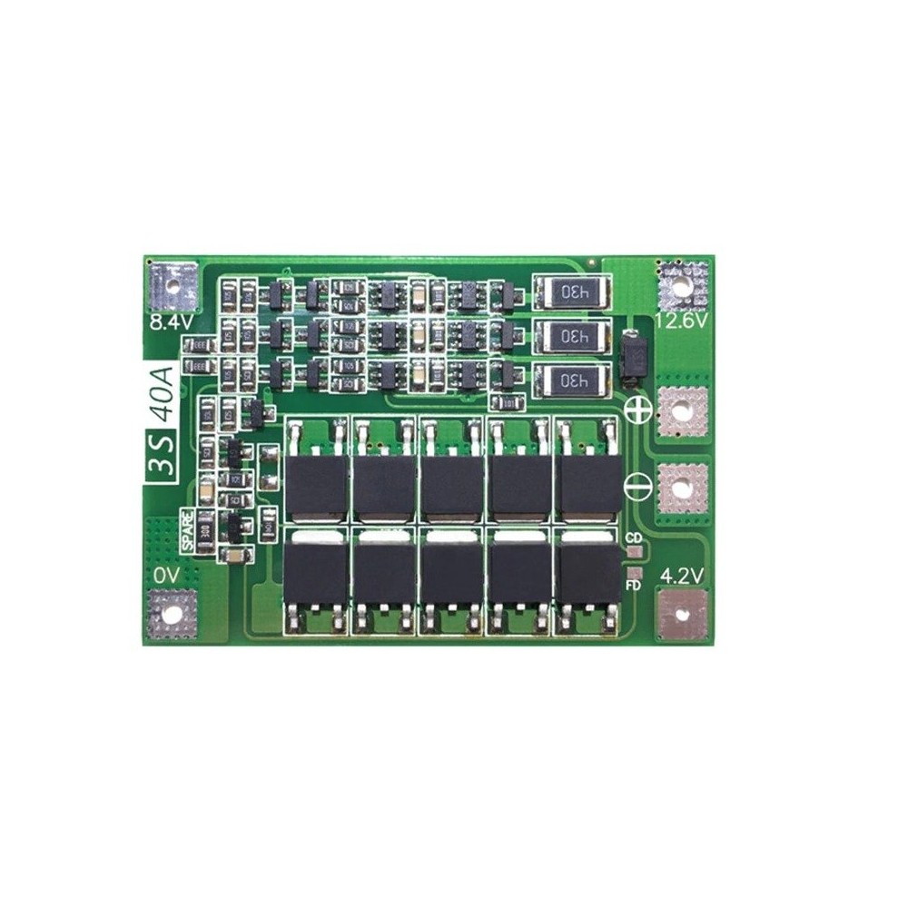 BMS PCM PCB modulis - ver. BALANCE li elementų įkrovimas ir