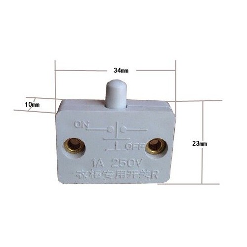 Durų ribinis jungiklis - WK3323 1A/250v - mechaninis