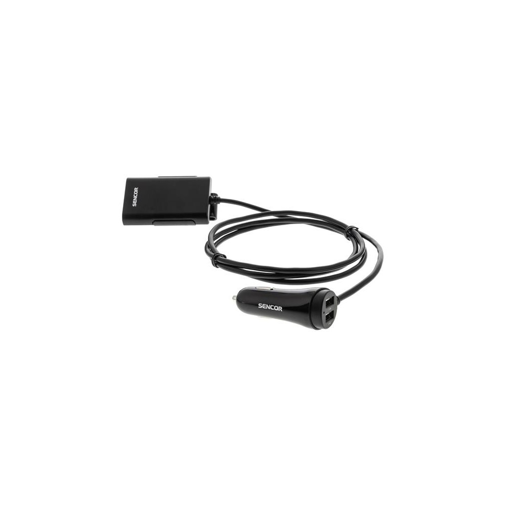 Automobilinis telefono įkroviklis USB SENCOR SCH