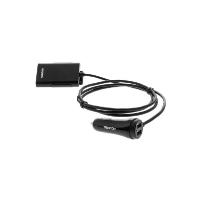Automobilinis telefono įkroviklis USB SENCOR SCH