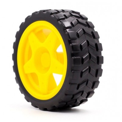 68x26 mm ratas - robotams ir "pasidaryk pats" transporto