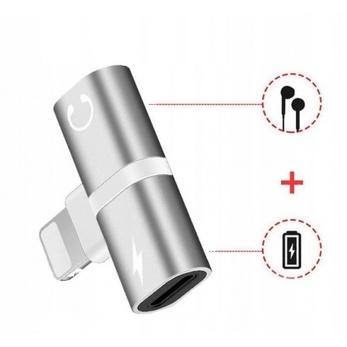 Adapteris - 2w1 - Apšvietimas - IPHONE-Pagrindinis