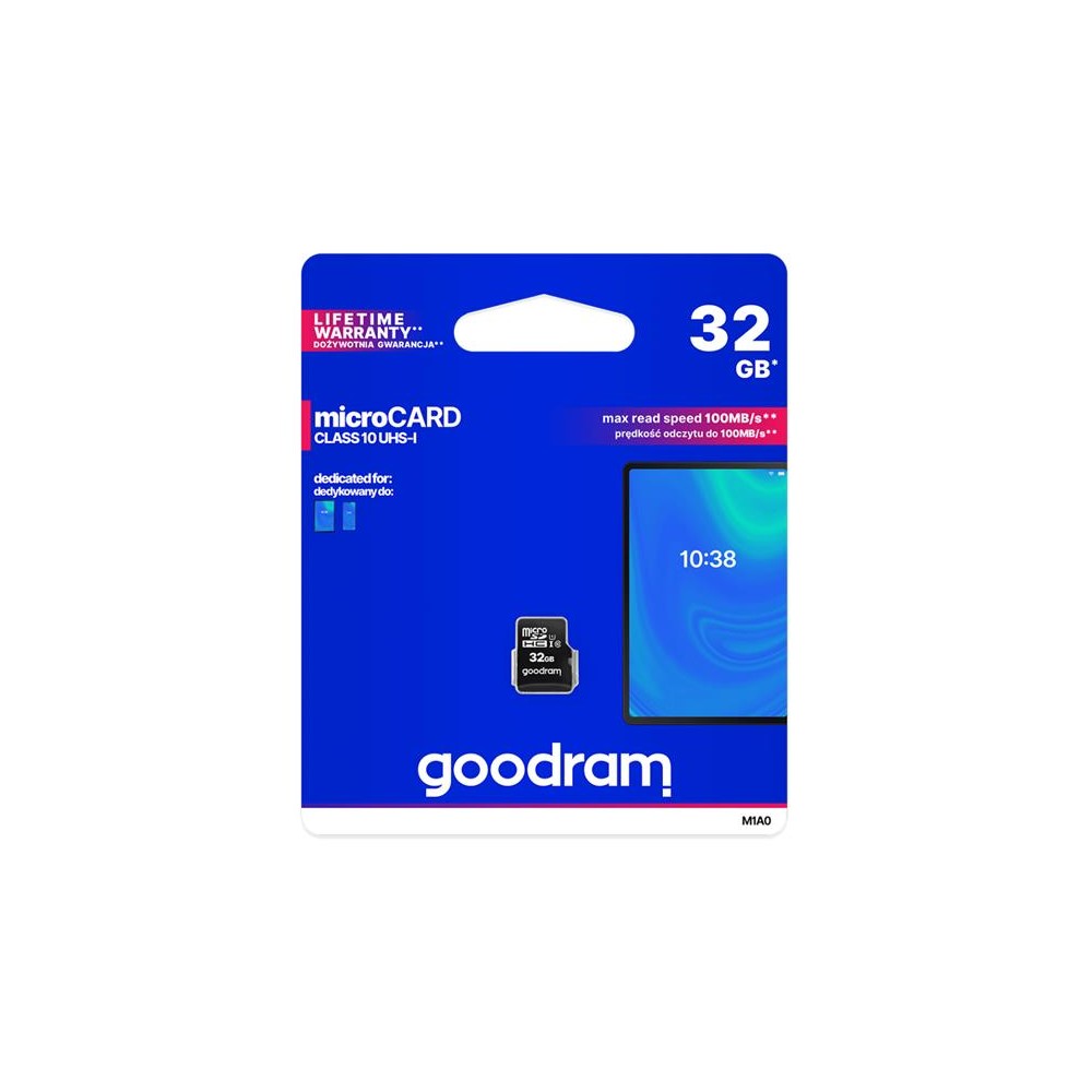 Atminties kortelė GOODRAM micro SD 32 GB-Atminties kortelės