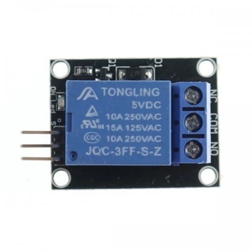 Relės modulis 1-kanalas - 5V - 10A/250V - relės