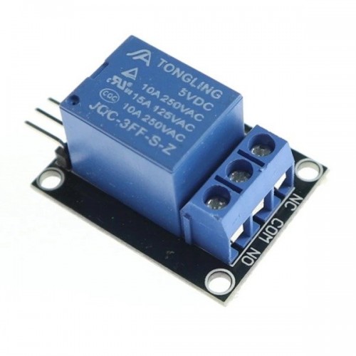Relės modulis 1-kanalas - 5V - 10A/250V - relės