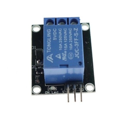 Relės modulis 1-kanalas - 5V - 10A/250V - relės