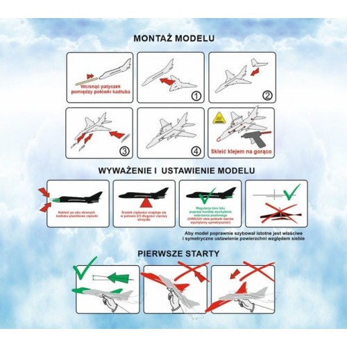 Dart lėktuvas - Su 22 m - 345 mm - modelis vaikams-Pagrindinis