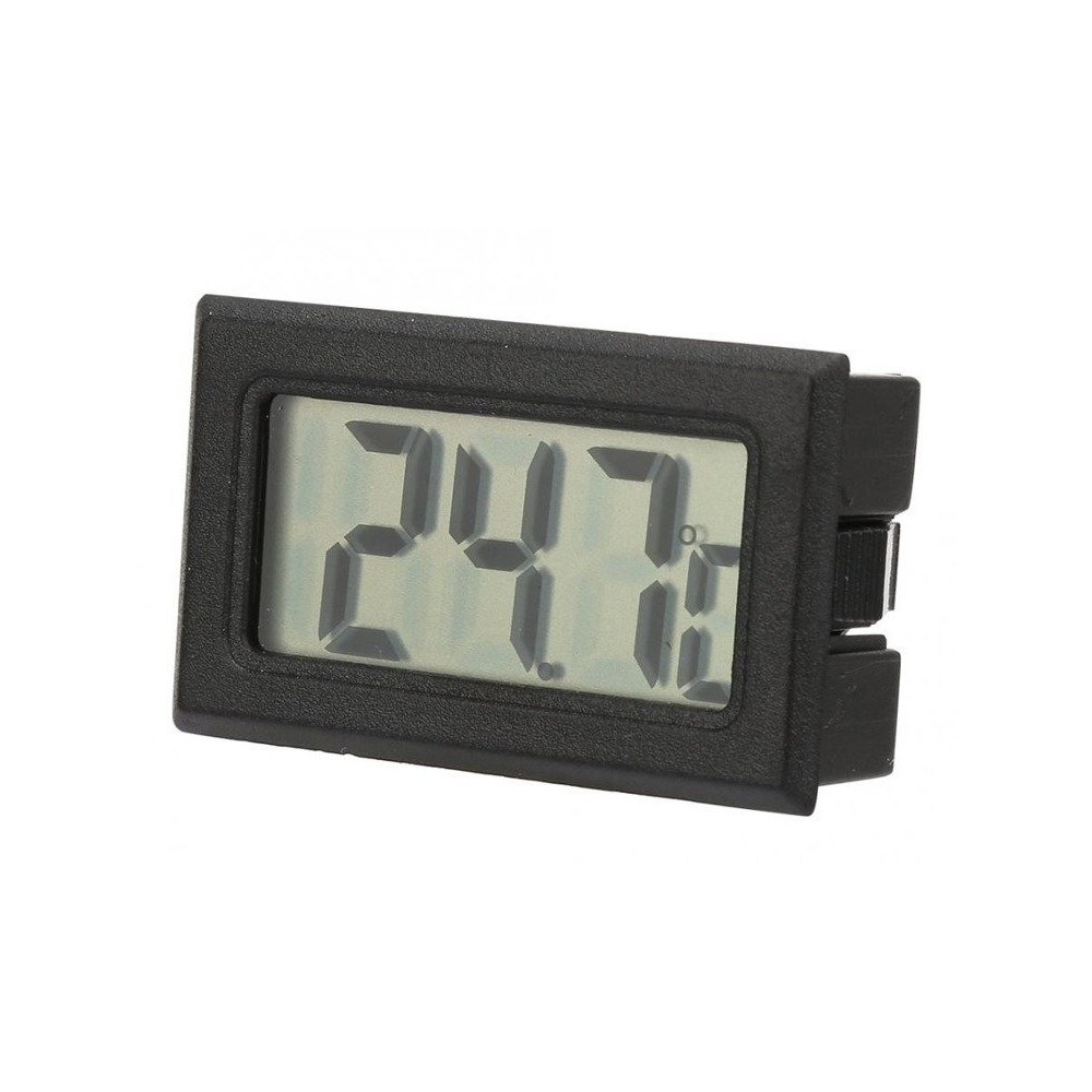 Elektroninis LCD termometras nuo -50°C iki 70°C - įmontuotas