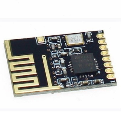 Belaidžio siųstuvo modulis-imtuvo modulis - NRF24L01 - ISM