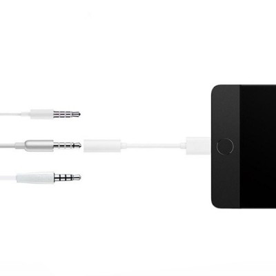 USB tipo adapteris-C į mini lizdą 3,5 mm - garso