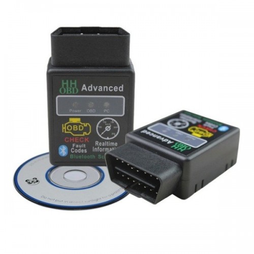 Profesionali HH OBD skenerio sąsaja V2.1 ELM327 Bluetooth