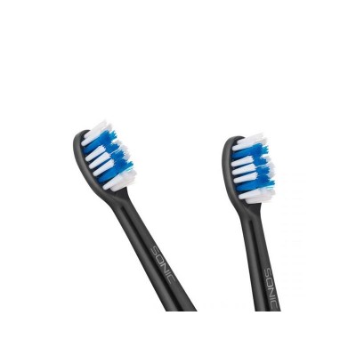 Dantų šepetėlio galvutės TEESA Sonic Black hard-Dantų šepetėlio