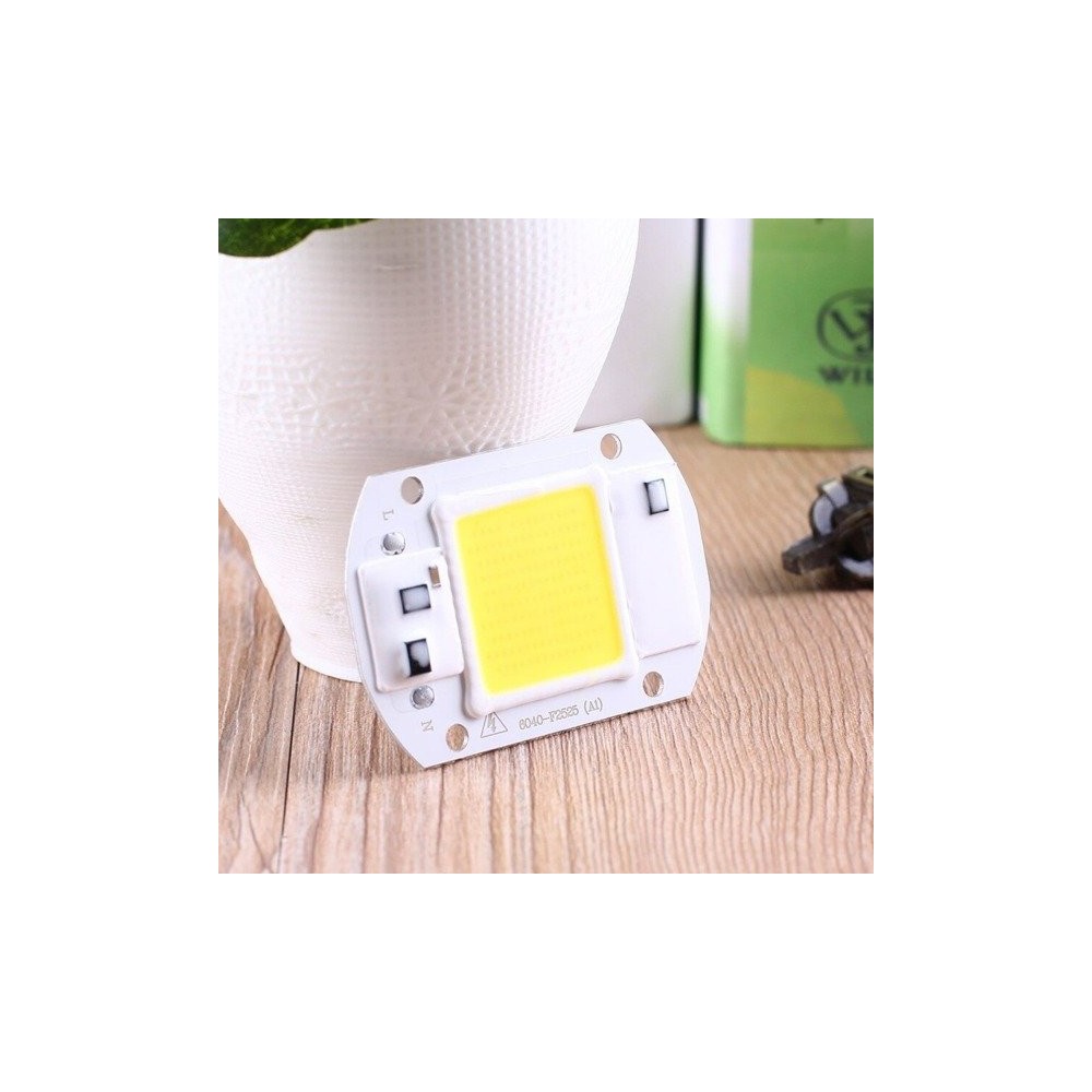 LED COB 20W - 230V - šalta balta šviesa - halogeniniams ir