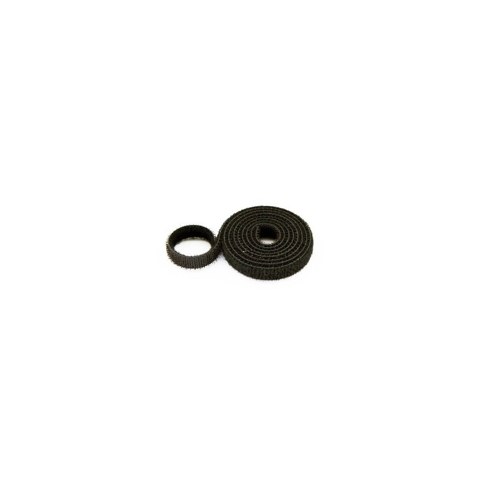 Kabelių organizatorius - Lipnios juostos, dvipusis 10 mm x 1-mb