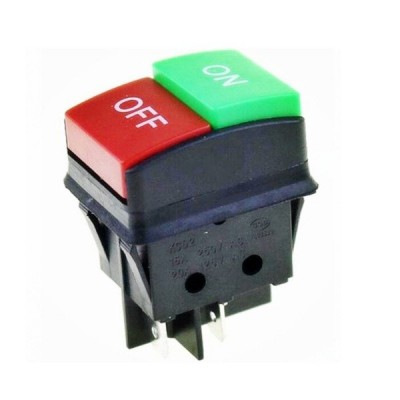 Rakto jungiklis KCD4 - IP55 - įjungti jungiklį-OFF - 230 V - 4