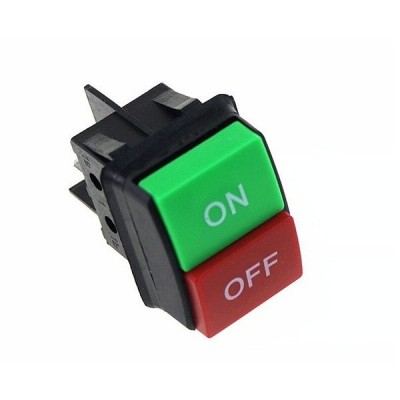 Rakto jungiklis KCD4 - IP55 - įjungti jungiklį-OFF - 230 V - 4