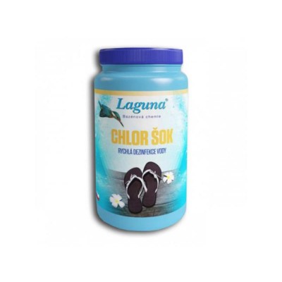 Chloro vandens dezinfekavimas LAGUNA Chloro šokas 1 kg-Baseinų