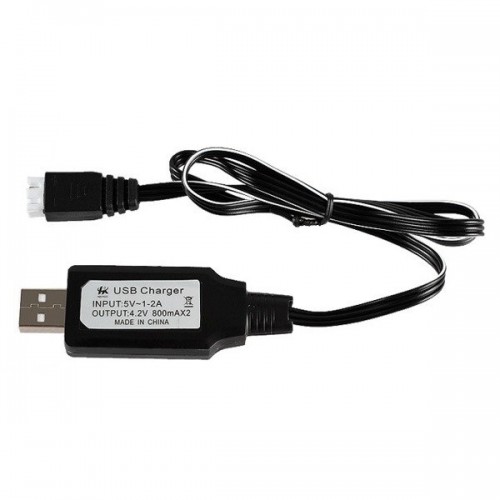 USB įkroviklis 2S akumuliatoriams - 7,4V - jST XH 3 kontaktų