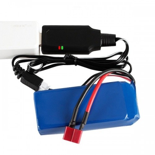 USB įkroviklis 2S akumuliatoriams - 7,4V - jST XH 3 kontaktų