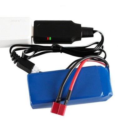 USB įkroviklis 2S akumuliatoriams - 7,4V - jST XH 3 kontaktų