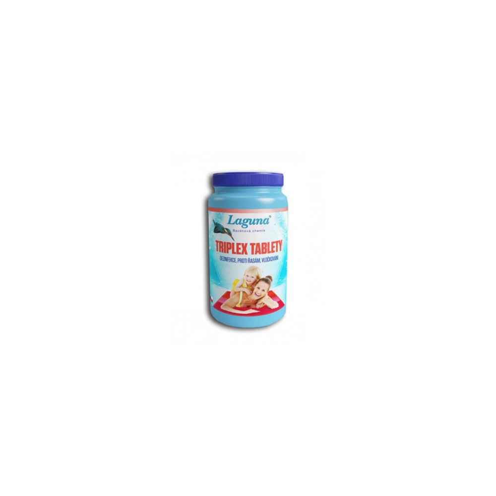 Triplex tabletės LAGUNA 1,6 kg-Baseinų chemikalai Triplex tabletės LAGUNA 1,6 kg-Baseinų chemikalai