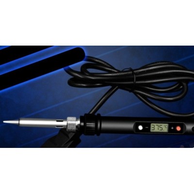Lituoklis su LCD ekranu - 60W - skaitmeninis temperatūros
