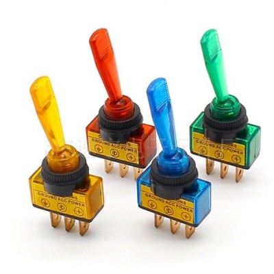 Klavišinis jungiklis - bistabilus - ASW-13D - 20A - 12V - 3