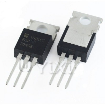 Tranzistorius - N "Mosfet - FQP70N08 - 70A - 80V - tO