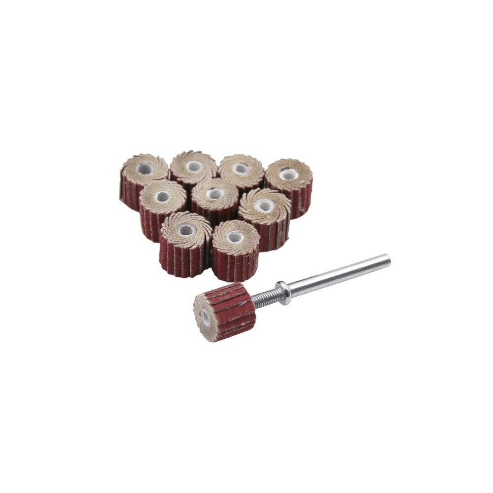 Atvartų ratukas - P180 - poliravimo ratas 10 mm-Pagrindinis