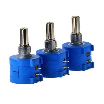 Tikslusis potenciometras - daugiapakopė - 1K Ohm - 2W -