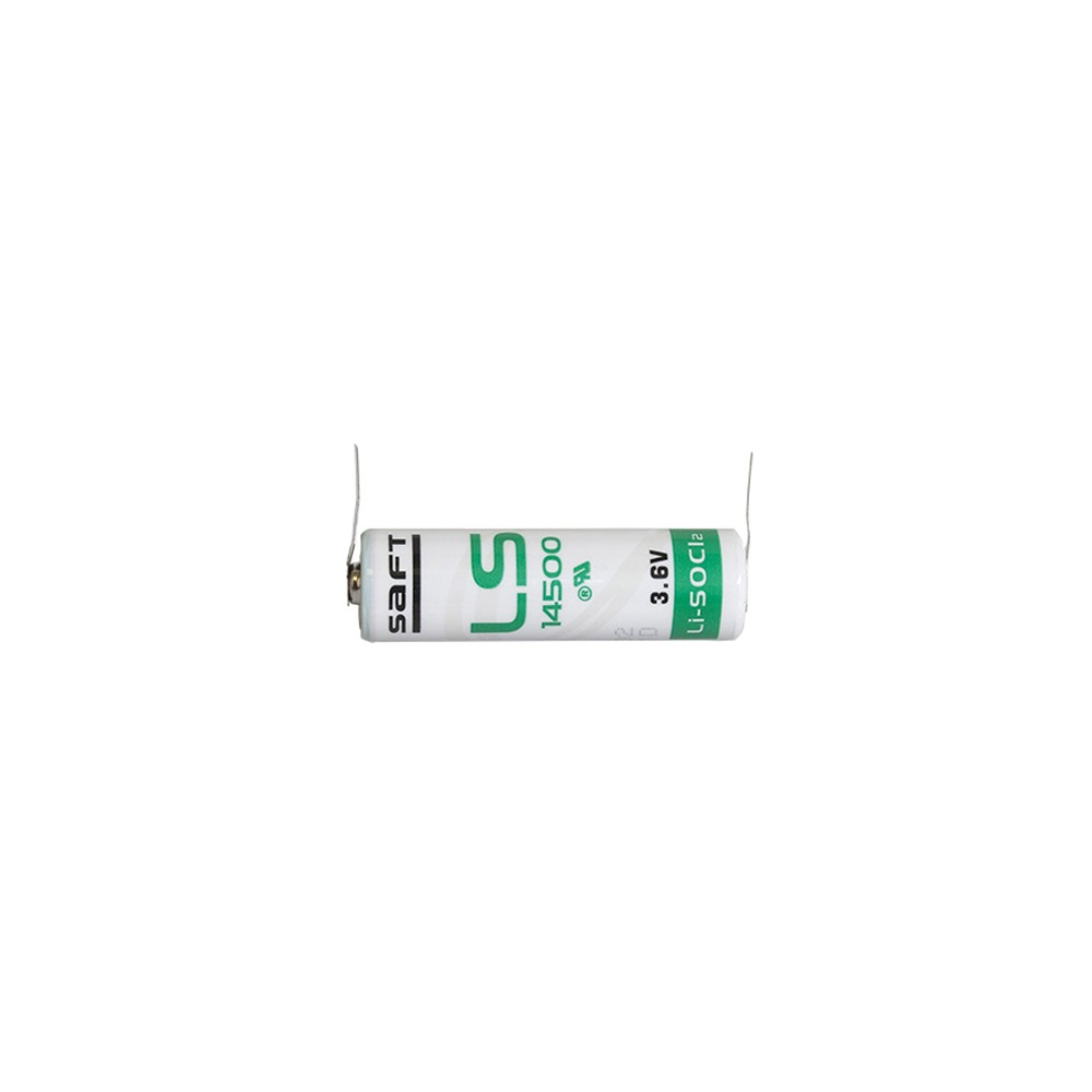 Ličio baterija LS 14500 3,6 V/2100 mAh CNR SAFT-Ličio baterijos Ličio baterija LS 14500 3,6 V/2100 mAh CNR SAFT-Ličio baterijos